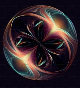 Abstraktes Fraktalmuster